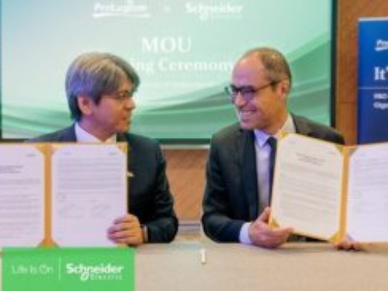Accord Schneider Electric Progilium sur la gigafactory de batteries Lithium-céramique de Dunkerque