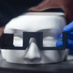 3D augmented reality to regular glasses