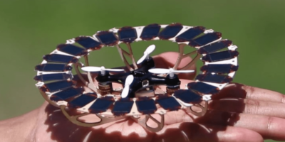 Powering drones with ultra-thin, flexible perovskite PV cells