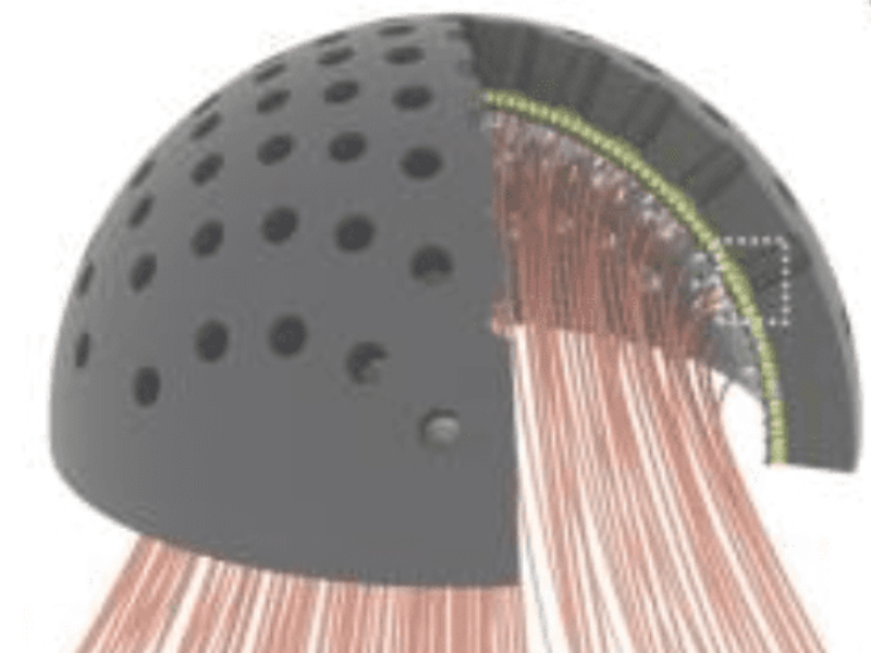 Compound eye for robots insect-like vision