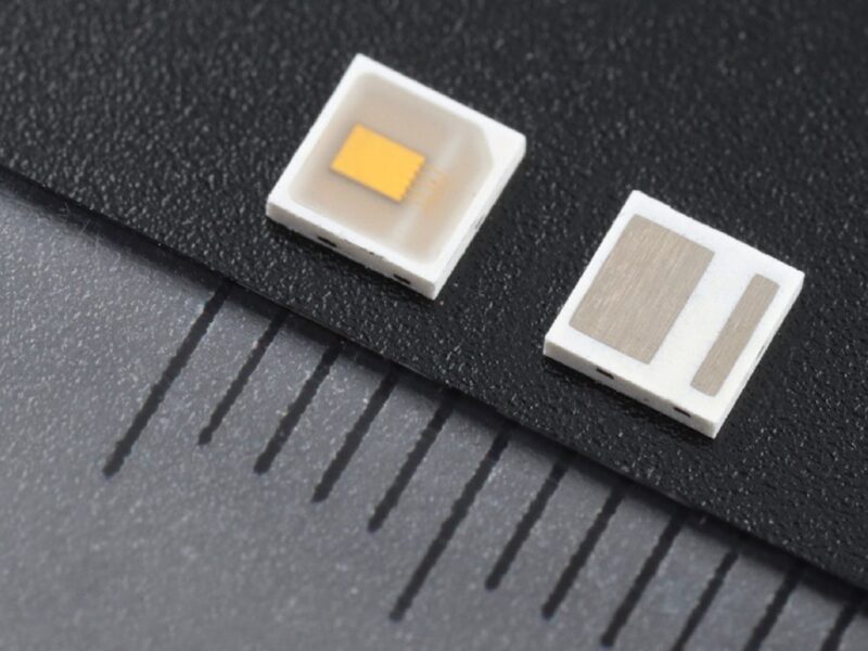 Novel infrared source combines VCSEL and LED features