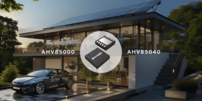 Isolated gate driver combo chip with Power-Thru adds external transformer