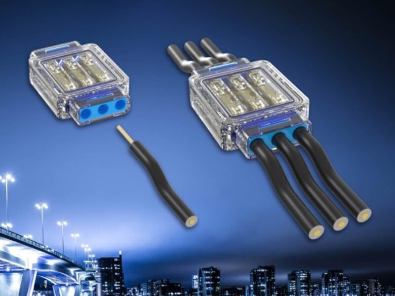 First AVX waterproof poke-home connector