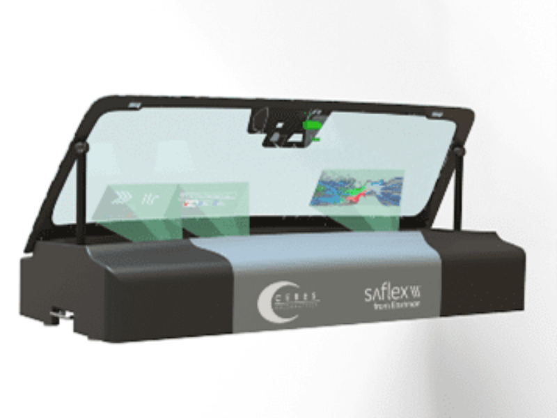 First integrated holographic windscreen