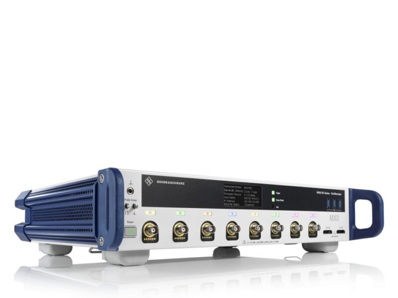 Oscilloscope compact offrant une bande passante allant jusqu&rsquo;à 2 GHz