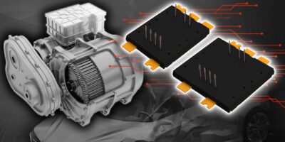 Modules moulés SiC 2 en 1 réduisant la taille des onduleurs pour xEV