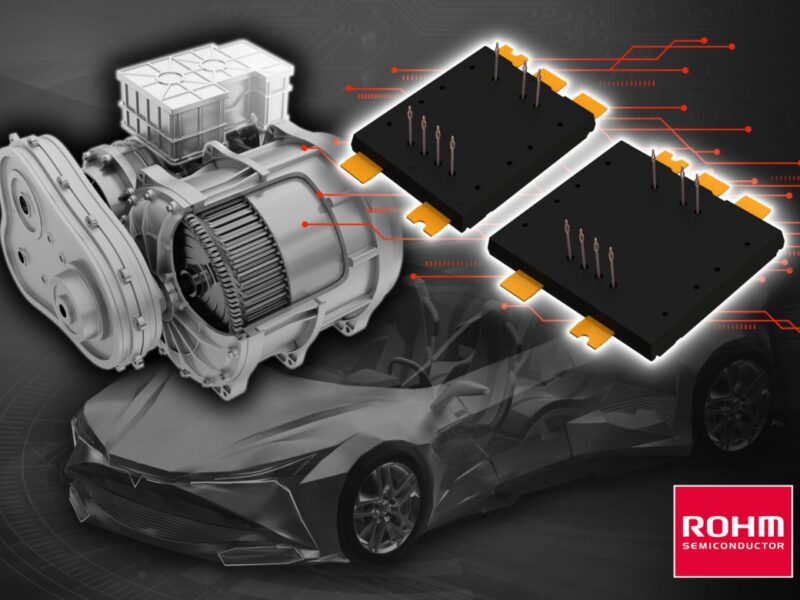 Modules moulés SiC 2 en 1 réduisant la taille des onduleurs pour xEV