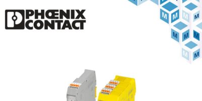 Modules de sécurité PSRmodular XC de Phoenix Contact proposé par Mouser pour une sécurité dans des conditions ambiantes extrêmes