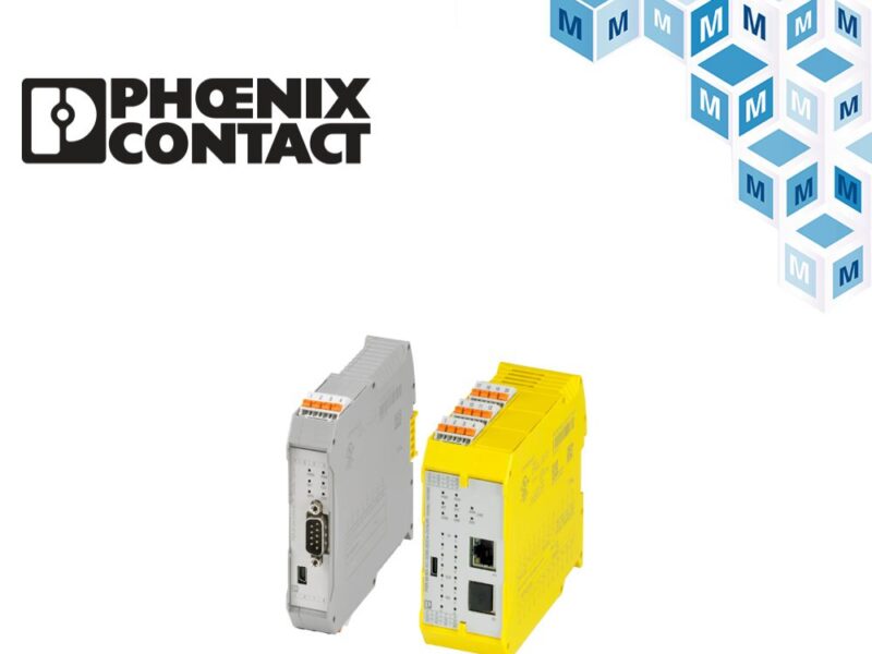Modules de sécurité PSRmodular XC de Phoenix Contact proposé par Mouser pour une sécurité dans des conditions ambiantes extrêmes