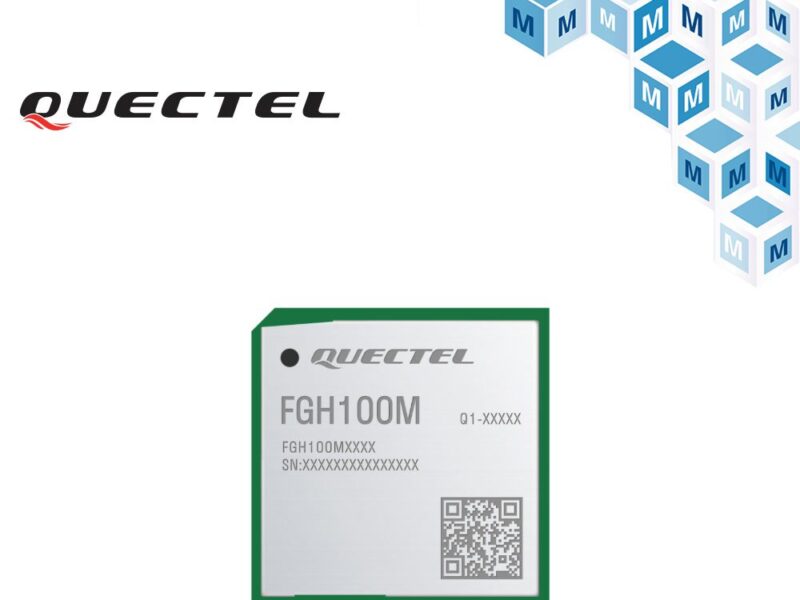 Module Quectel FGH100M Wi-Fi HaLow pour les applications IoT de moins d’1 GHz disponible chez Mouser
