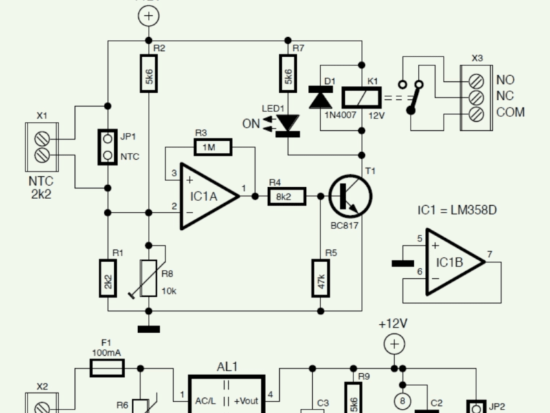 Build an NTC-Based Analog Thermostat – Use your skills!