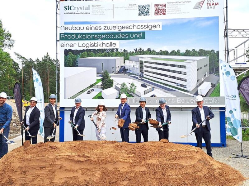 SiCrystal aims to triple SiC wafer ouput, adds production space