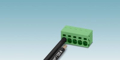 Push-in PCB terminal blocks for currents up to 125 A