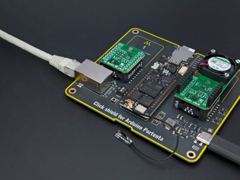 MIKROE simplifies Click board integration with Arduino Portenta