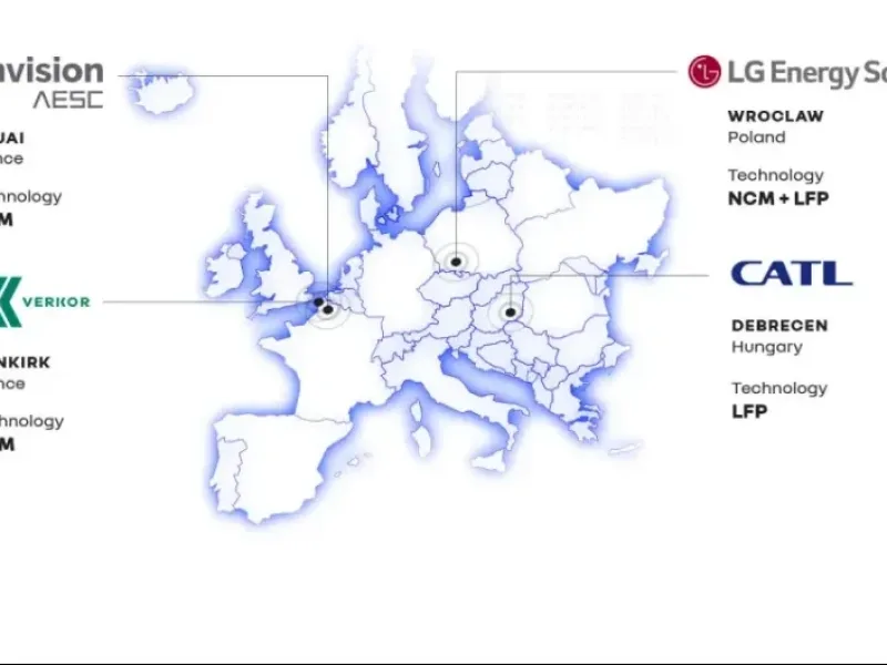 Ampere teams for Renault EV LFP supply chain