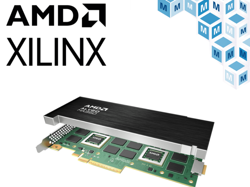 Accélérateur multimédia Alveo MA35D d&rsquo;AMD / Xilinx pour la diffusion de contenus disponible chez Mouser