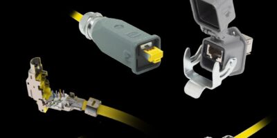 Connecteur RJ45 tout métal destiné à l´Ethernet industriel