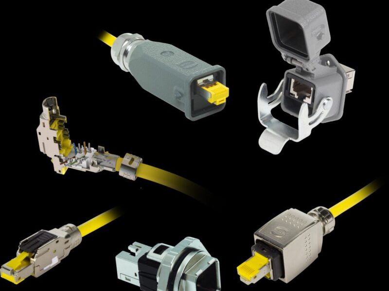 Connecteur RJ45 tout métal destiné à l´Ethernet industriel
