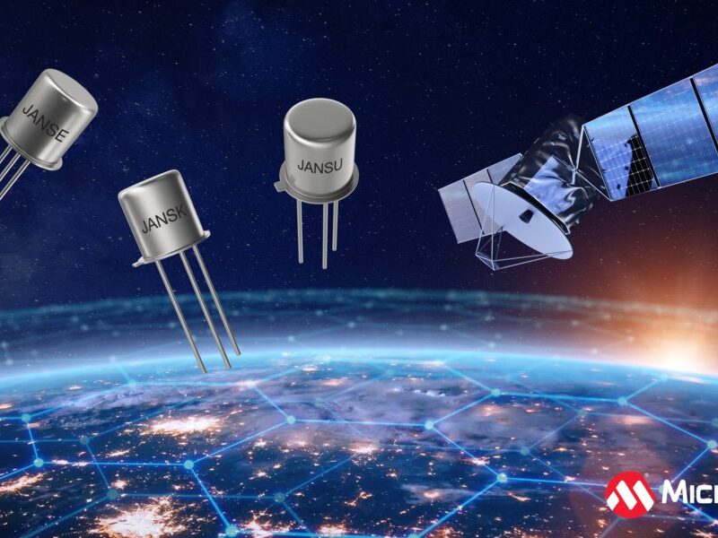 Microchip : qualification ELDRS (Enhanced Low Dose Radiation Sensitivity) de norme militaire à sa gamme de transistors à jonction bipolaire à petit signal