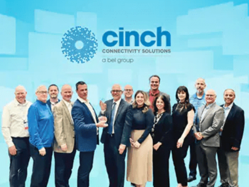 Le President&rsquo;s Award 2023 de Cinch Connectivity Solutions décerné à Mouser