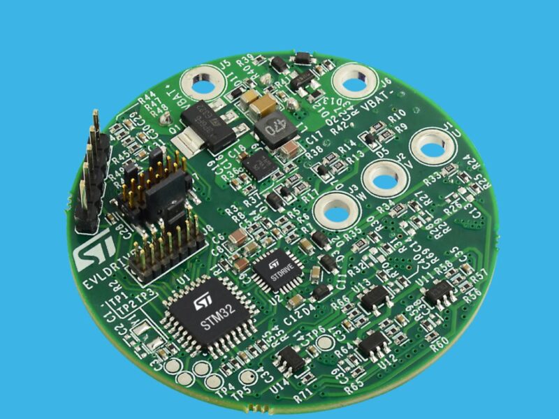 Compact three phase 750W motor drive reference board for home and industrial equipment