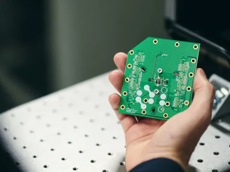 Quantum control chip eliminates ion trap lasers