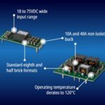 Nouveaux convertisseurs CC/CC non isolés Recom fonctionnant à120°C