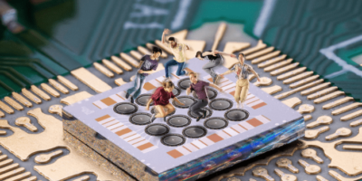 Spin qubits go trampolining