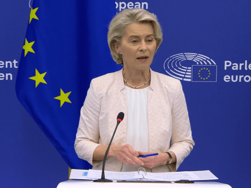 Negotiations as von der Leyen wins second term at the European Commission