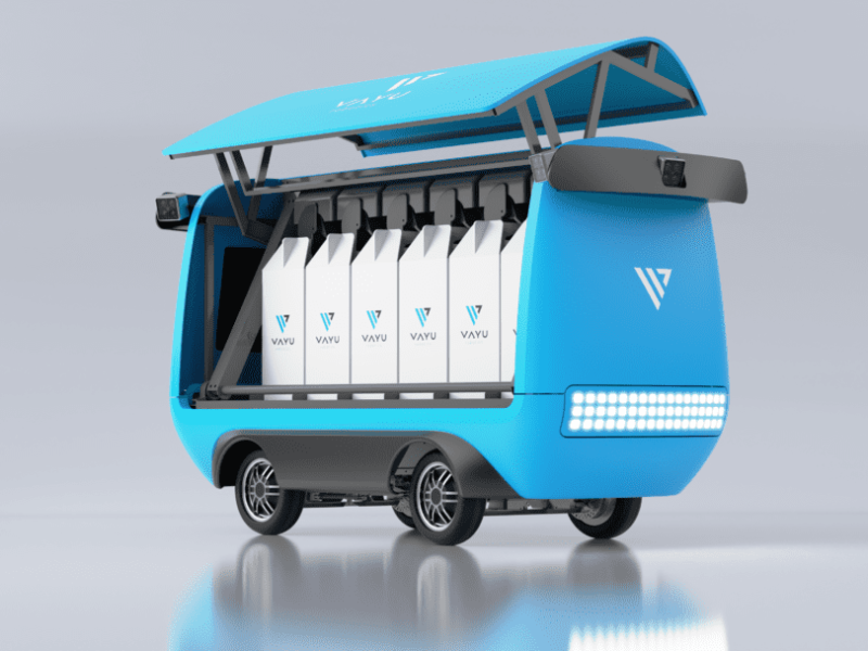 Robot léger de livraison, IA embarquée et sans Lidar