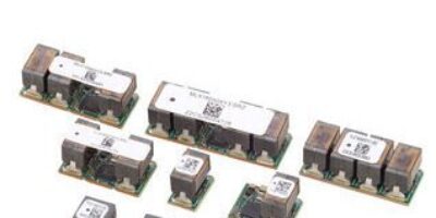 DC-DC converter series with common 10 x 10mm footprint