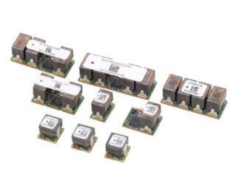 DC-DC converter series with common 10 x 10mm footprint