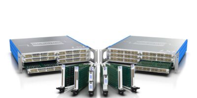 Switched guard module for semiconductor test