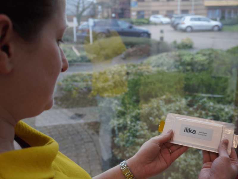 Ilika ships prototype solid state silicon battery cell to car maker