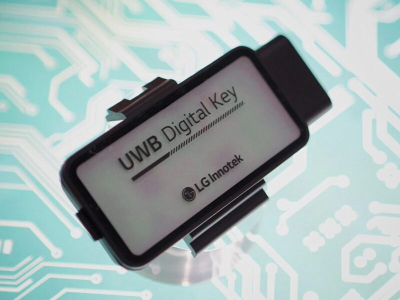 LG Innotek demonstrates next-generation UWB/BLE digital key