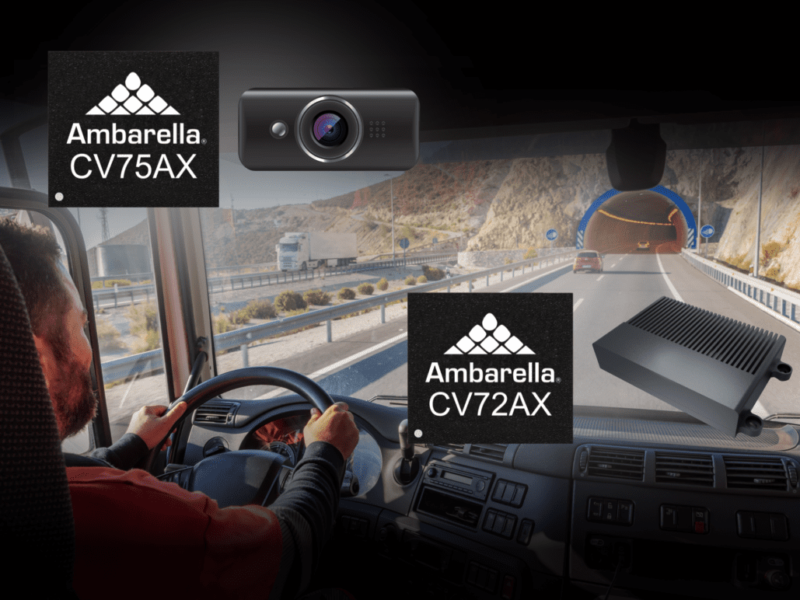 Ambarella teams for transformer automated driving software stack