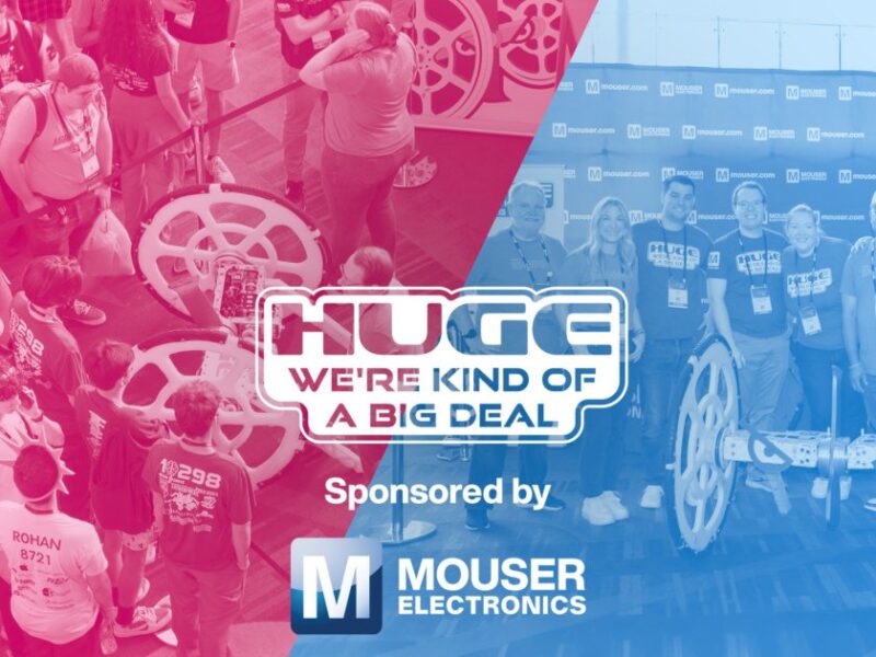 Interview de l’équipe de robotique Team HUGE par Mouser