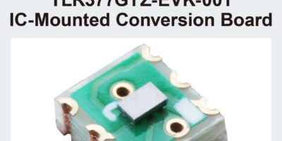 Chip scale CMOS op amp has standby mode
