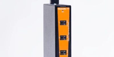 Single pair Ethernet SPE switch for 50W power over 1km links