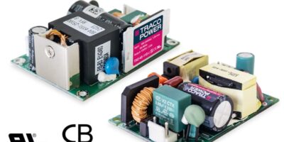 Séries TXO – Alimentations CA/CC à boîtier ouvert pour applications industrielles sensibles aux coûts