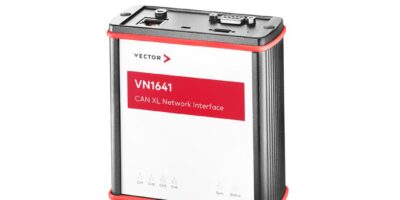 Vector network interface supports automotive CAN XL