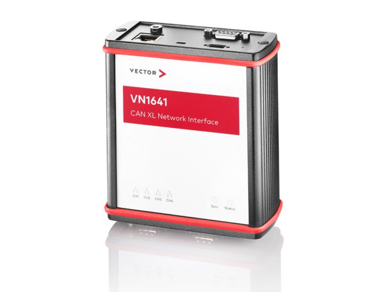 Vector network interface supports automotive CAN XL