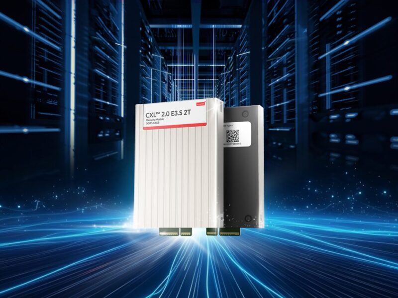 CXL memory module targets AI servers and data centers