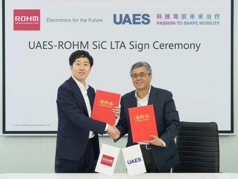 ROHM and UAES sign SiC power device agreement