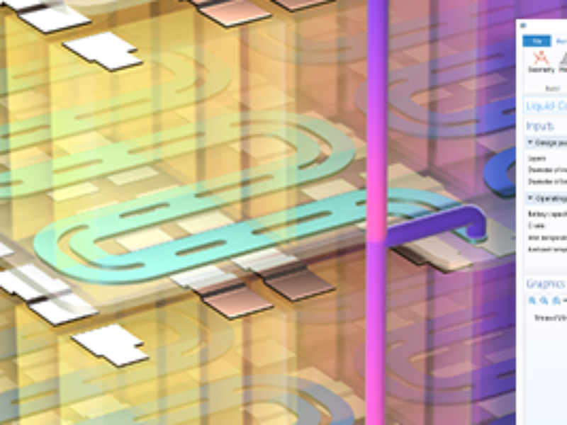 Conception et développement de batteries améliorés grâce à la simulation multiphysique