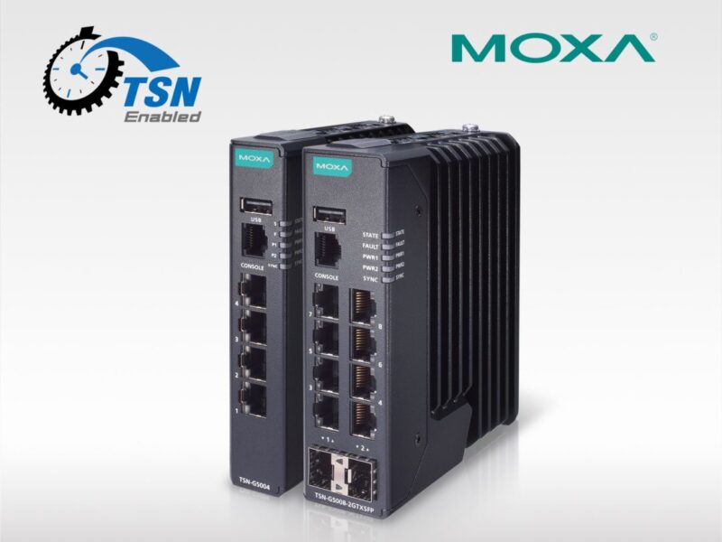 Commutateurs Ethernet avec certification de composant TSN pour une communication unifiée pour les réseaux sensibles au temps