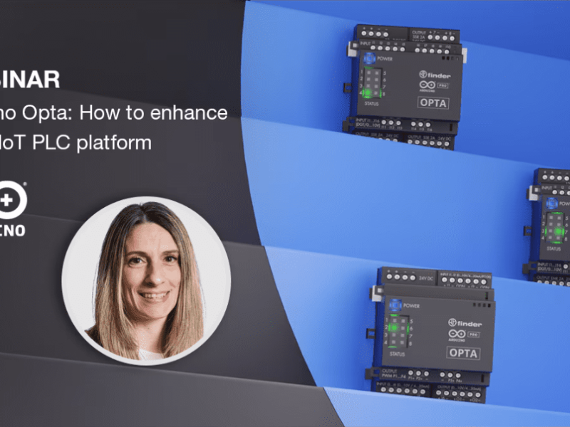 Webinaire sur l’amélioration des plateformes PLC IIoT par la communauté element14 et Arduino