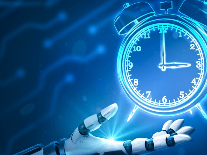 Large language models feel the direction of time