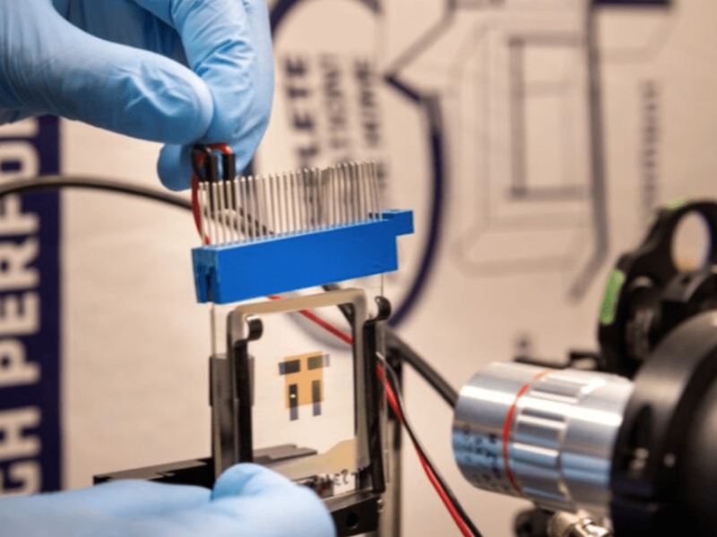 An OLED for compact, lightweight night vision