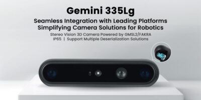 Stereo vision 3D camera for AMRs and robotic arms